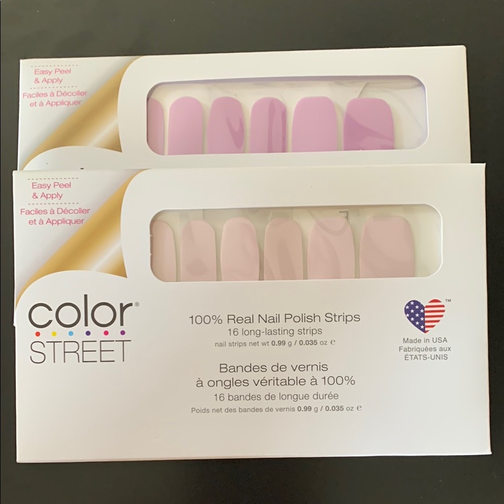 Color Street Nail Strips Purple Duo